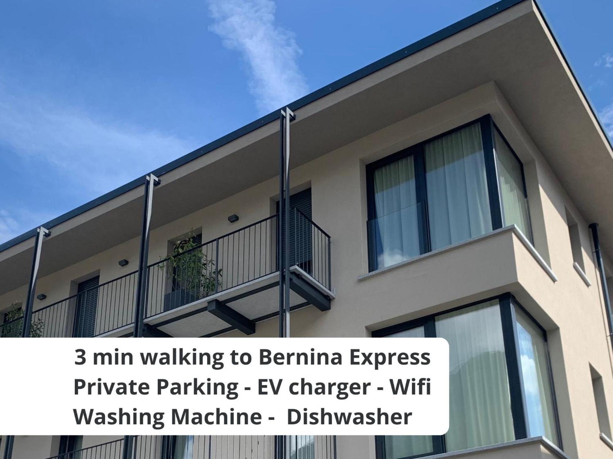 Bernina Suites - Vicino Al Bernina Express Tirano Exterior photo